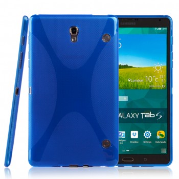 Силиконовый чехол X для Samsung Galaxy Tab S 8.4 Голубой