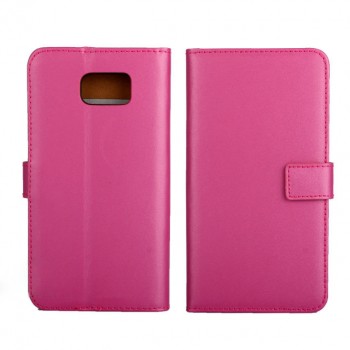 Чехол портмоне подставка для Samsung Galaxy Note 5 Пурпурный