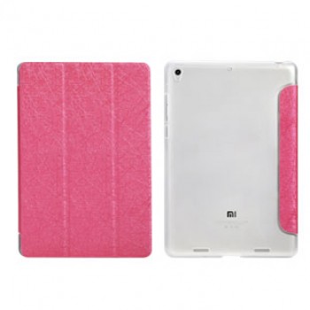 Чехол флип подставка сегментарный серия Glossy Shield для Xiaomi MiPad Розовый