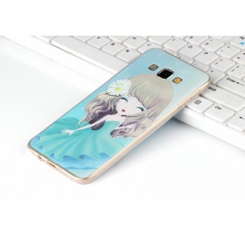 Силиконовый дизайнерский чехол с принтом для Samsung Galaxy A8