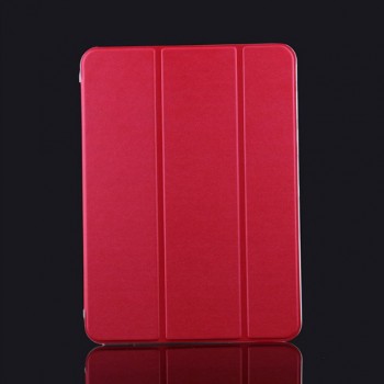 Сегментарный чехол-подставка с прозрачный основанием для Samsung Galaxy Tab 4 10.1 Красный
