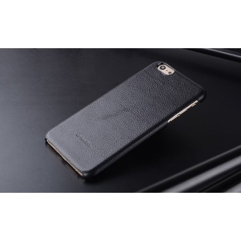 Кожаный чехол накладка Back Cover для Iphone 6 Plus/6s Plus Черный