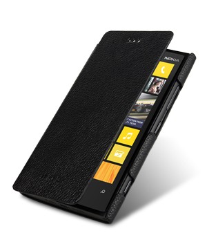 Кожаный чехол горизонтальная книжка для Nokia Lumia 920