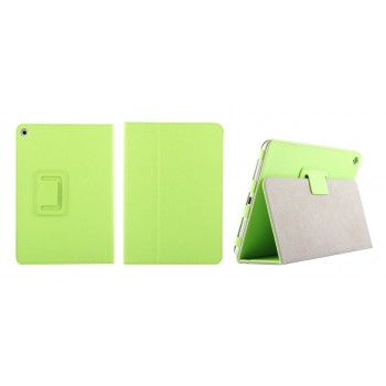 Чехол подставка с рамочной защитой экрана для Nokia N1 Зеленый