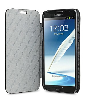Кожаный чехол горизонтальная книжка для Samsung Galaxy Note 2