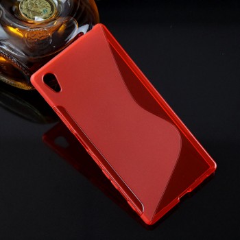 Силиконовый S чехол для Sony Xperia Z5 Красный