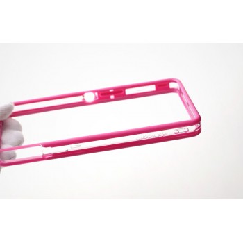 Силиконовый премиум бампер для Sony Xperia ZR Розовый
