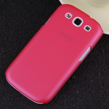 Пластиковый матовый металлик чехол для Samsung Galaxy Win Пурпурный