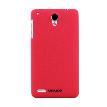 Пластиковый чехол с защитой от царапин для Lenovo S890 Красный