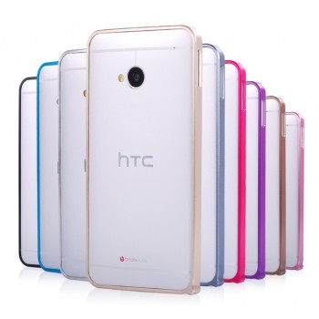 Металлический бампер для HTC One (M7) One SIM (для модели с одной сим-картой)