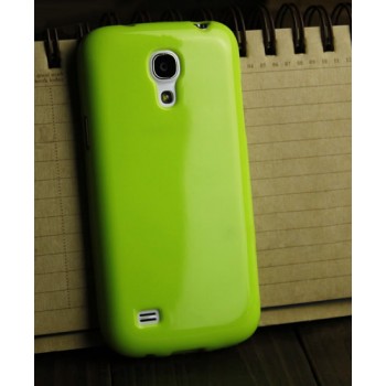 Силиконовый непрозрачный чехол для Samsung Galaxy S4 Mini Зеленый