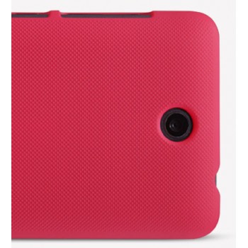 Пластиковый матовый нескользяий премиум чехол для Microsoft Lumia 430 Dual SIM Красный