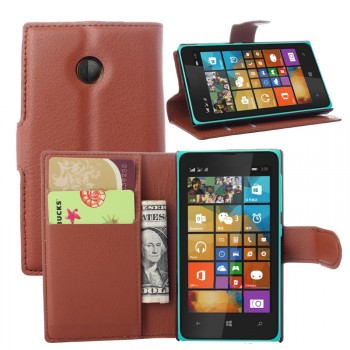 Чехол портмоне подставка с защелкой для Microsoft Lumia 532