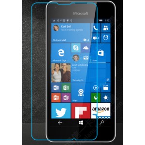 Ультратонкое износоустойчивое сколостойкое олеофобное защитное стекло-пленка для Microsoft Lumia 550