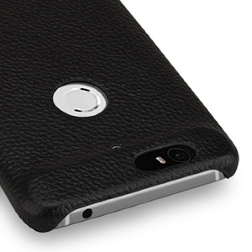 Кожаный чехол накладка (нат. кожа) для Google Huawei Nexus 6P