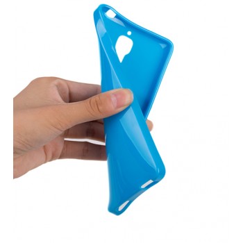 Силиконовый непрозрачный чехол для Xiaomi RedMi Note 2 Синий