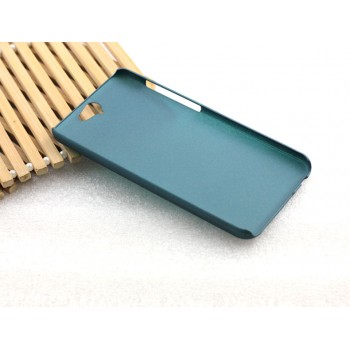 Пластиковый матовый Металлик чехол для HTC One A9 Зеленый