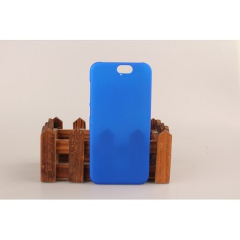 Пластиковый матовый непрозрачный чехол для HTC One A9 Синий
