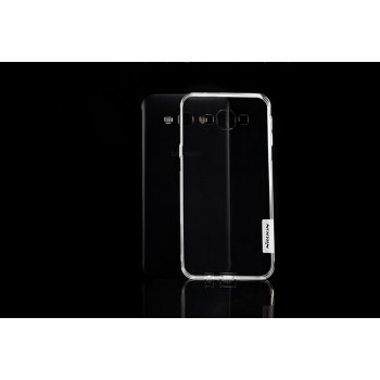 Силиконовый 0.3мм матовый премиум полупрозрачный чехол для Samsung Galaxy A8 Белый