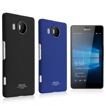 Пластиковый матовый чехол с повышенной шероховатостью для Microsoft Lumia 950 XL