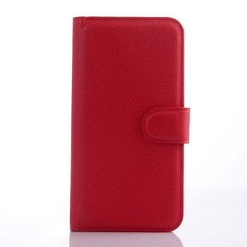 Чехол портмоне подставка с защелкой для ASUS Zenfone C Красный