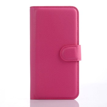 Чехол портмоне подставка с защелкой для ASUS Zenfone C Пурпурный