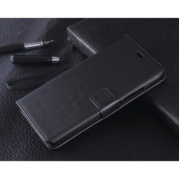 Чехол портмоне подставка с защелкой для Xiaomi RedMi Note 2 Черный