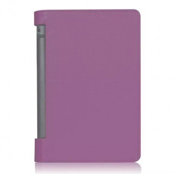 Чехол подставка с рамочной защитой экрана для Lenovo Yoga Tab 3 8 Фиолетовый