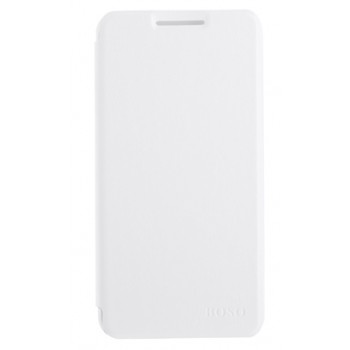 Чехол флип подставка на пластиковой основе для Samsung Z3 Белый