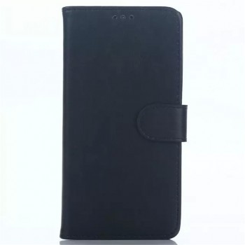 Винтажный чехол портмоне подставка на пластиковой основе с защелкой для LG V10 Черный