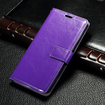 Глянцевый чехол портмоне подставка с защелкой для LG V10 Фиолетовый