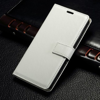 Глянцевый чехол портмоне подставка с защелкой для LG V10 Белый