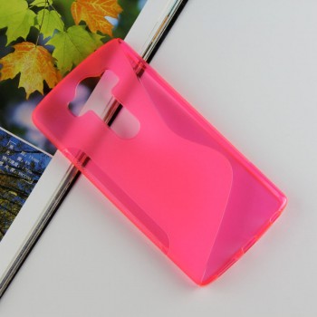 Силиконовый S чехол для LG V10 Розовый