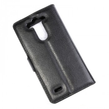 Чехол портмоне подставка с защелкой для LG G3 S Черный