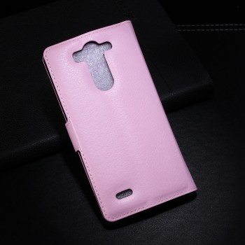 Чехол портмоне подставка с защелкой для LG G3 S Розовый