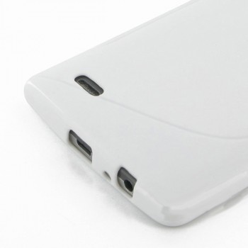 Силиконовый S чехол для LG G3 S Белый