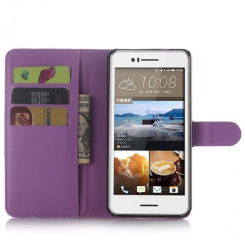 Чехол портмоне подставка с защелкой для HTC Desire 728 Фиолетовый