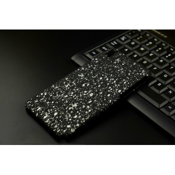 Пластиковый матовый дизайнерский чехол с голографическим принтом Звезды для HTC Desire 816 Белый
