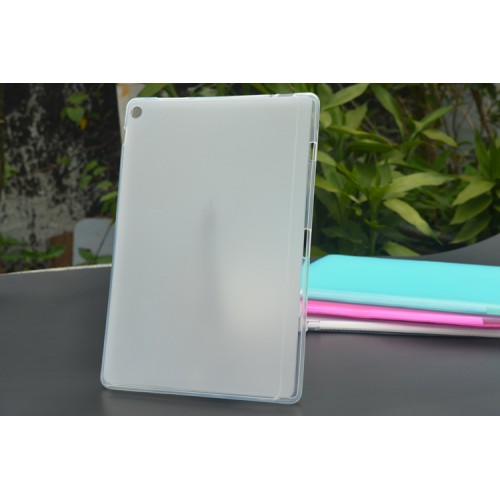 Силиконовый матовый полупрозрачный чехол для ASUS ZenPad 10 Z300/Z301ML, цвет Белый
