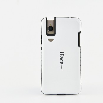 Эргономичный силиконовый непрозрачный чехол с нескользящими гранями для Huawei ShotX Белый