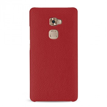 Кожаная накладка (нат. Кожа премиум) для Huawei Mate S Красный