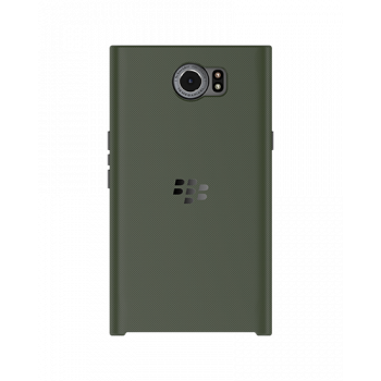 Оригинальный пластиковый матовый чехол накладка для Blackberry Priv Зеленый
