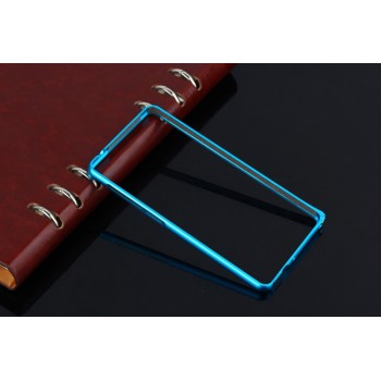 Металлический бампер для Xiaomi RedMi 2 Голубой