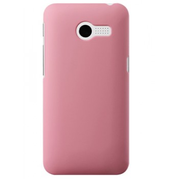 Пластиковый чехол серия Metallic для ASUS Zenfone 4 (A400CG) Розовый