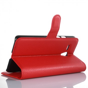 Чехол портмоне подставка с защелкой для Alcatel One Touch POP 3 5.5 Красный
