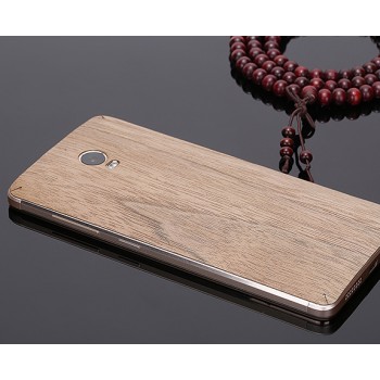 Клеевая натуральная деревянная накладка для Lenovo Vibe P1