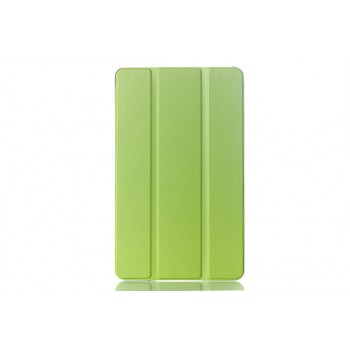 Сегментарный чехол книжка подставка на поликарбонатной основе для Samsung Galaxy Tab S 8.4 Зеленый