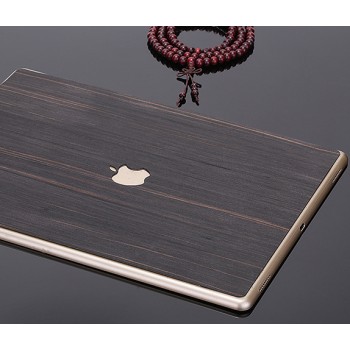 Клеевая натуральная деревянная накладка для планшета Ipad Pro