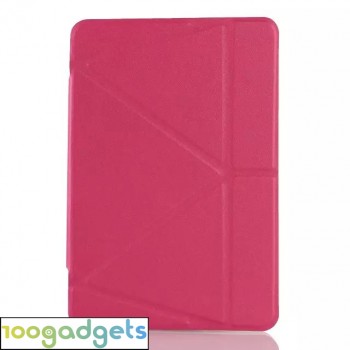 Оригами чехол книжка подставка на силиконовой основе для Samsung Galaxy Tab S2 9.7 Пурпурный