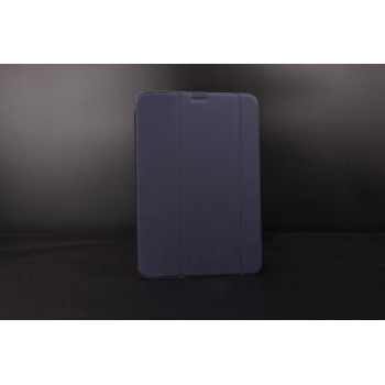 Сегментарный чехол книжка подставка на поликарбонатной непрозрачной основе для Samsung Galaxy Tab S2 9.7 Синий